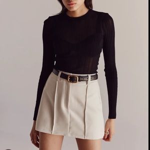 NWOT DISSH ROWAN SKORT BONE Size 2 SOLD OUT